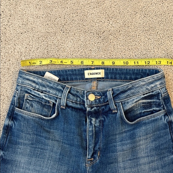 L’AGENCE Scottie Wide-Leg Jeans | Size 25 | Hayward Wash - Picture 6 of 13